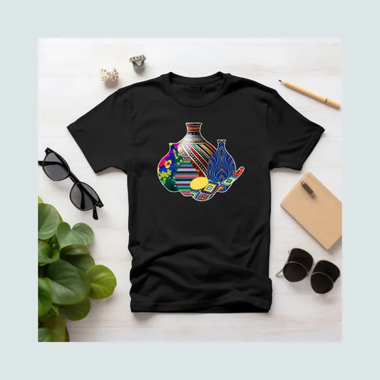 The Calabash-Inspired T-Shirt Collection - Front Chest - African Pride Collection