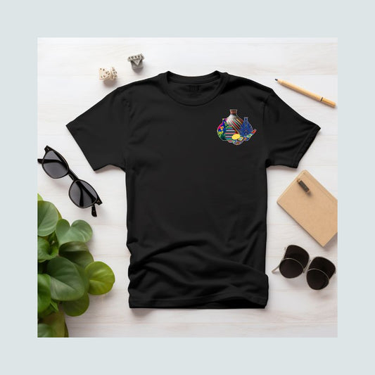 The Calabash-Inspired T-Shirt Collection - Left Chest - Pocket Size