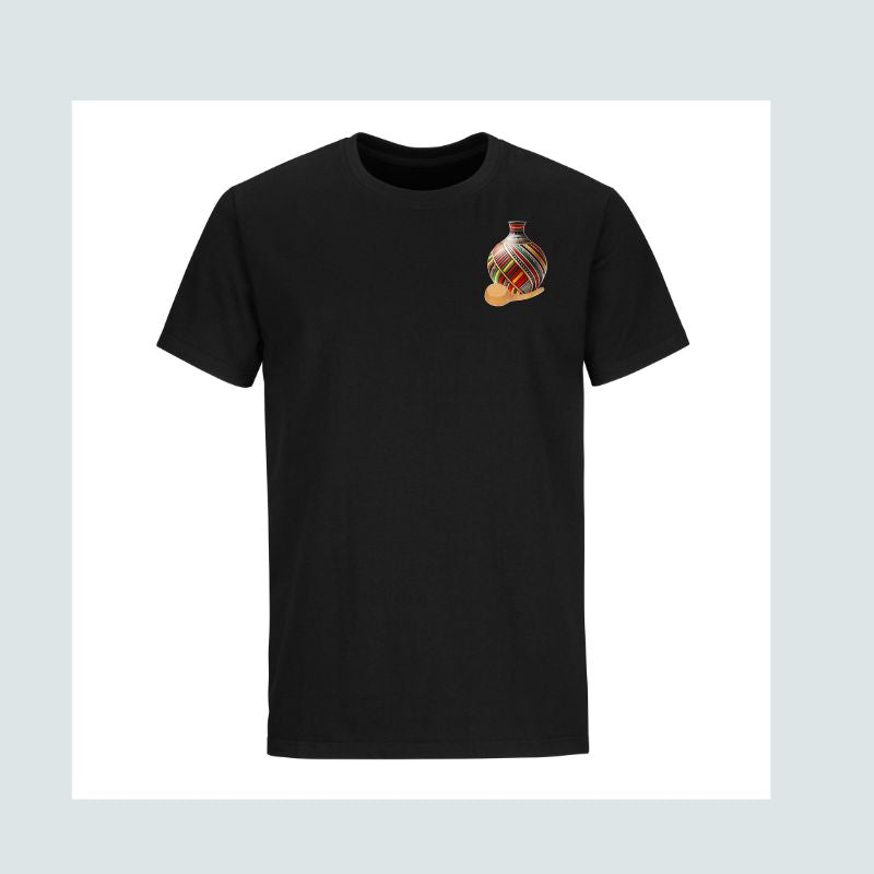 The Calabash-Inspired T-Shirt Collection - Left Chest - Pocket Size