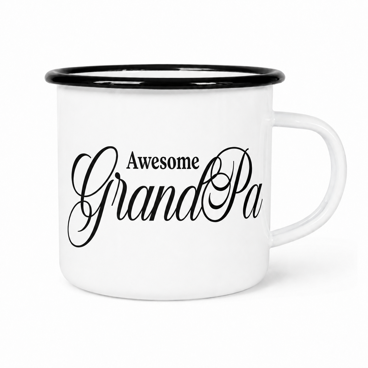 Awesome GrandPa Enamel Mug