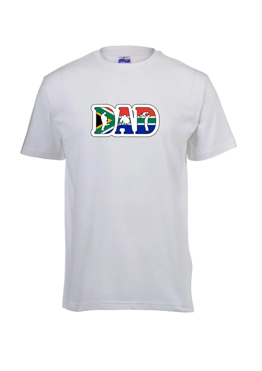 South Africa Flag Colours T-Shirt for DAD - African Pride Collection