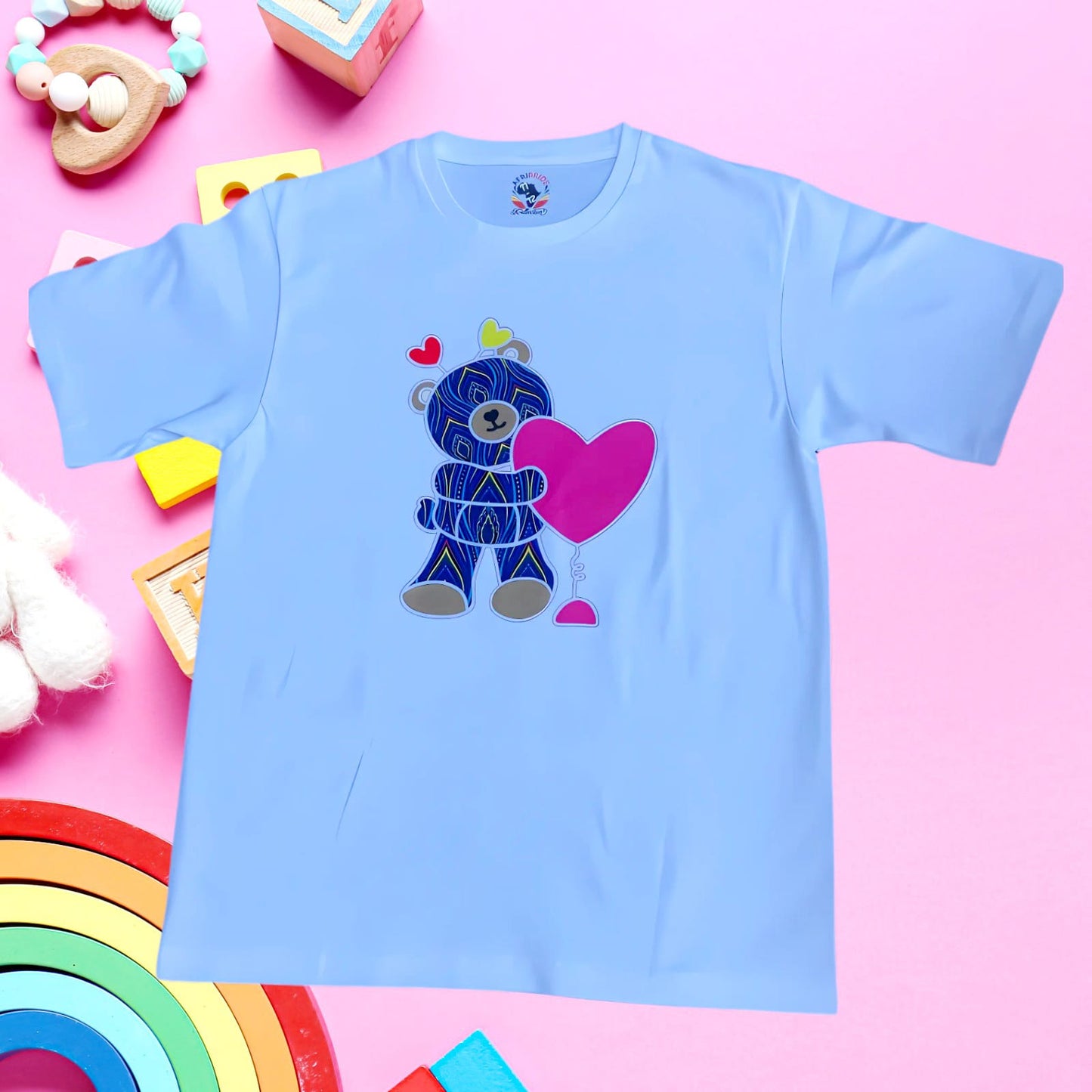 Kids TeddyBear and Heart T-shirts