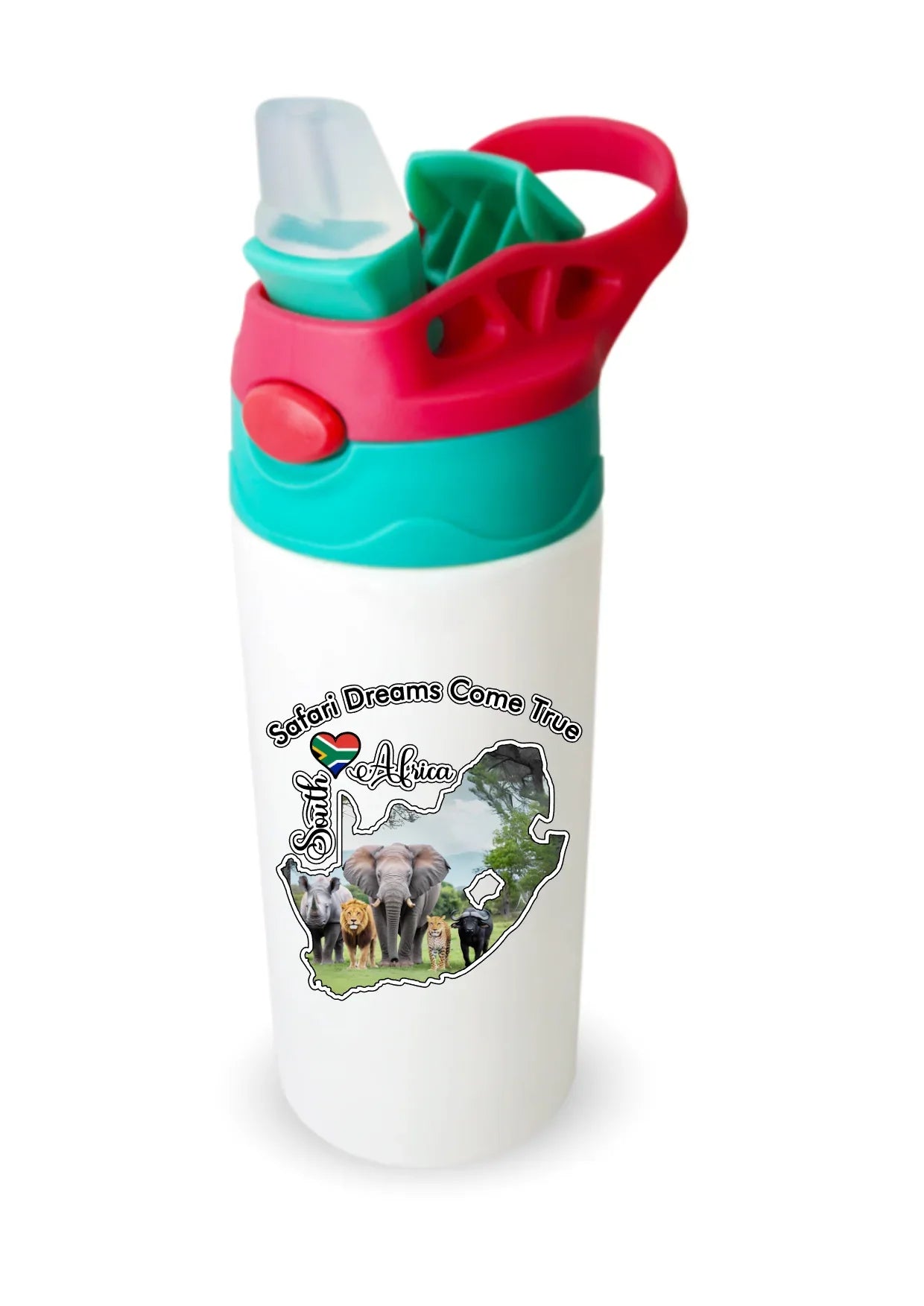Kids Sippy Stainless Steel Cup - African Pride Collection