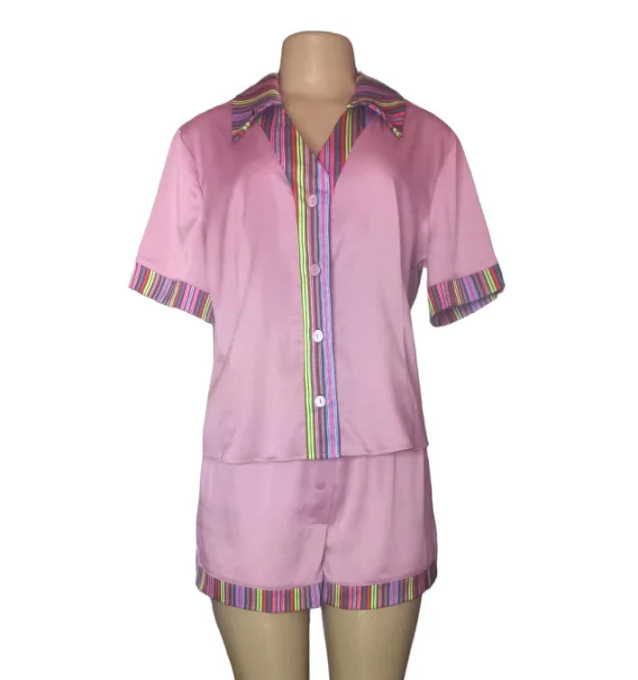 Mukololo Sleepwear Set - Rosegold - African Pride Collection