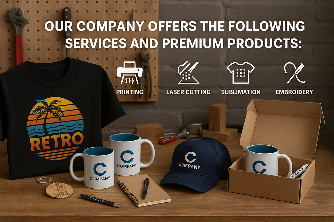 Premium Branding and Personalisation Services: Your One-Stop Partner for Corporate and Creative Excellence