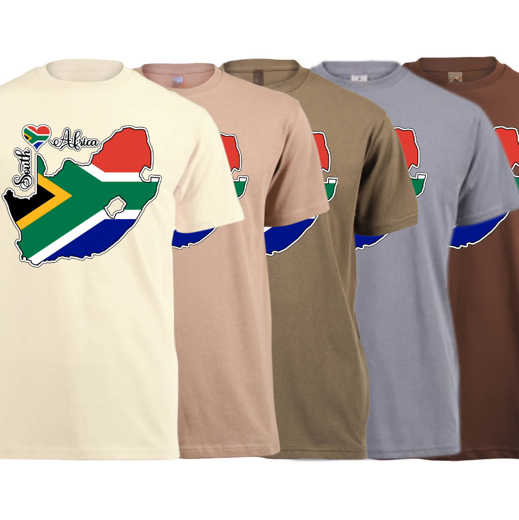 Personalised T-Shirts - African Pride Collection