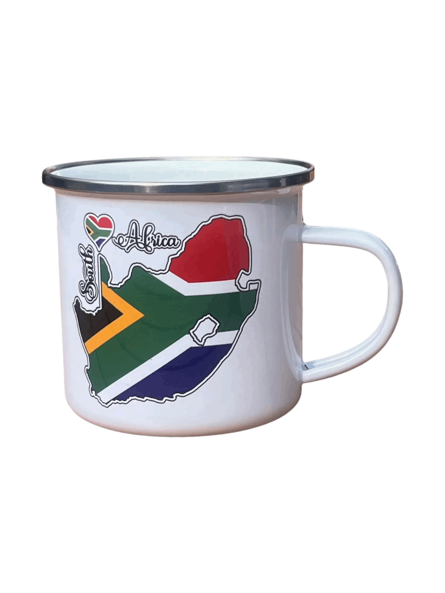 Customizable Vintage Enamel Mugs for Every Occasion - African Pride Collection
