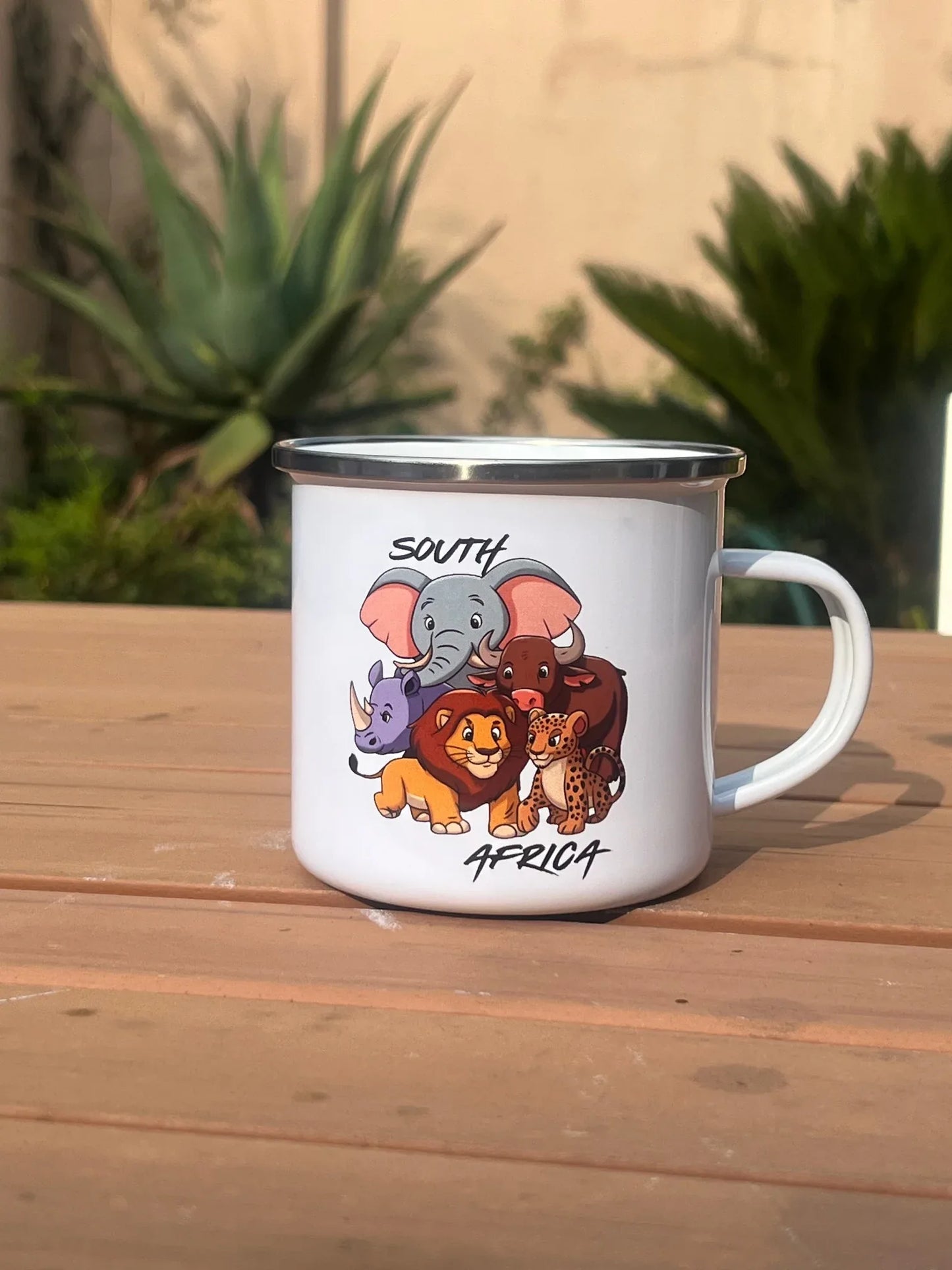 Customizable Vintage Enamel Mugs for Every Occasion