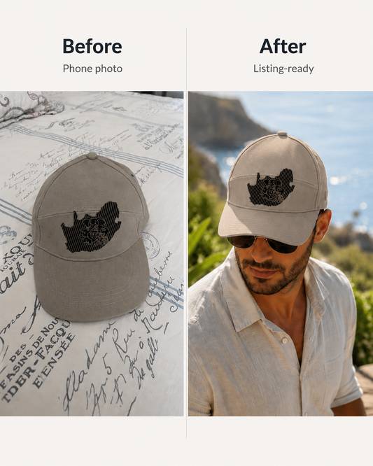 Product Photo Package — Complete Listing (Images + Lifestyle + SEO Copy)