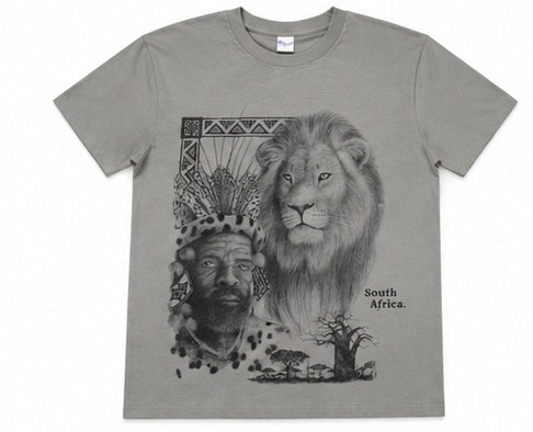 African wildlife T-shirt Collection - Hand-drawn