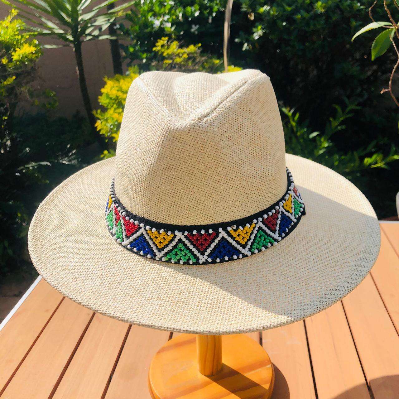 Panama Unisex Straw Fedora Hat for Stylish Sun Protection - African Pride Collection