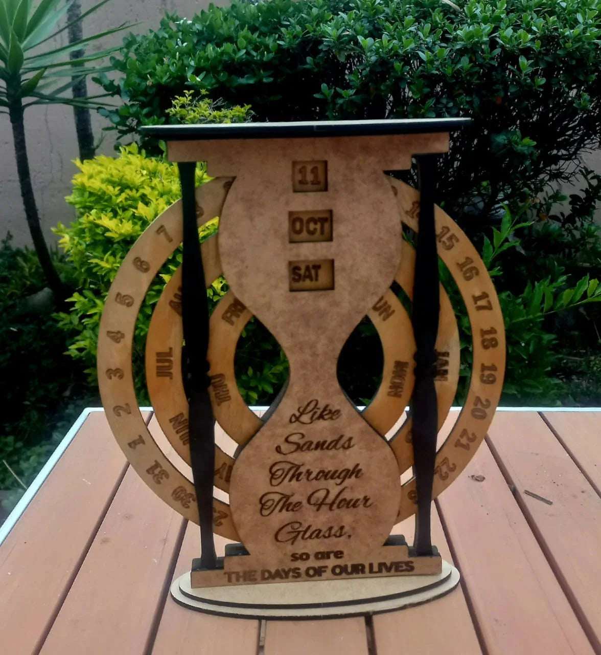 Laser Cut Perpetual Calendars for Stylish Organization - African Pride Collection