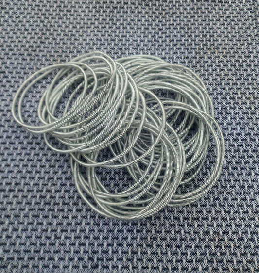 Handcrafted Venda Aluminium Bangles – Authentic South African Heritage Jewellery (Set of 10 or 20) - African Pride Collection