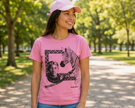 African wildlife T-shirt Collection - Hand-drawn