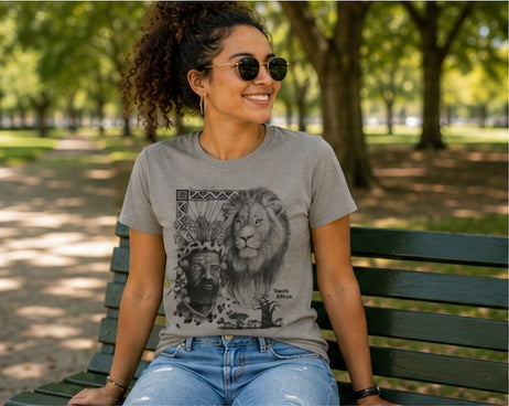 African wildlife T-shirt Collection - Hand-drawn