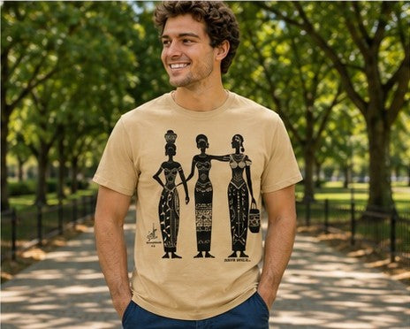 African wildlife T-shirt Collection - Hand-drawn